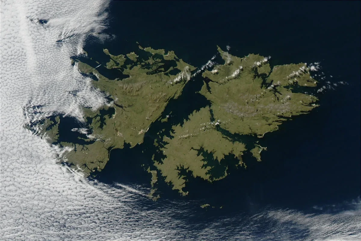 Las Islas Malvinas.