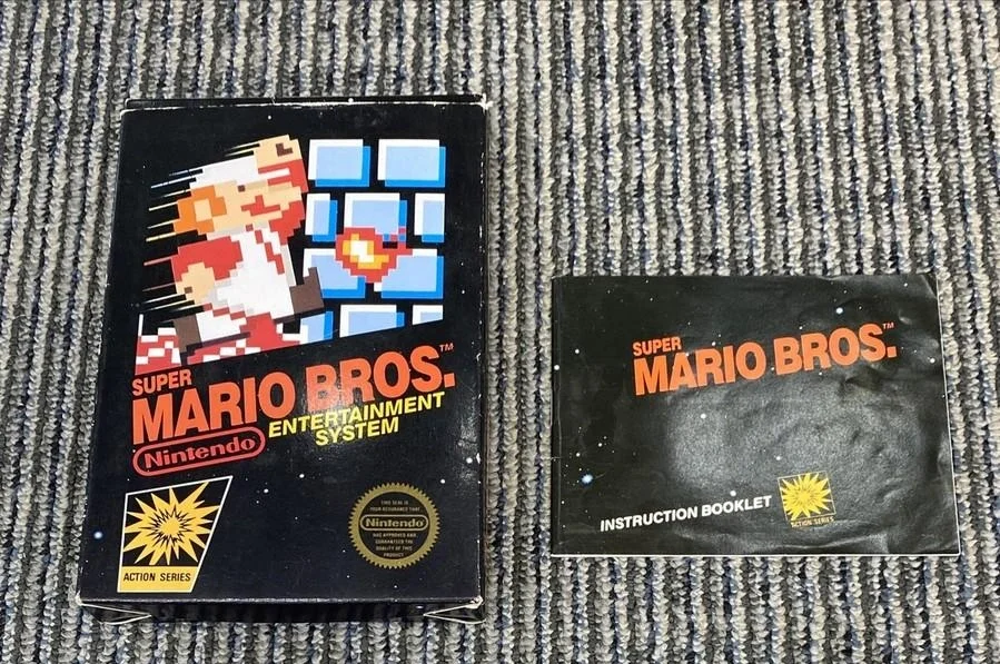 A sealed Super Mario Bros sells for a record 3 million dollars