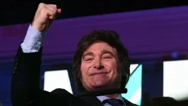 The president, Javier Milei