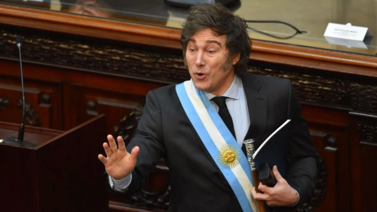 El presidente Javier Milei.