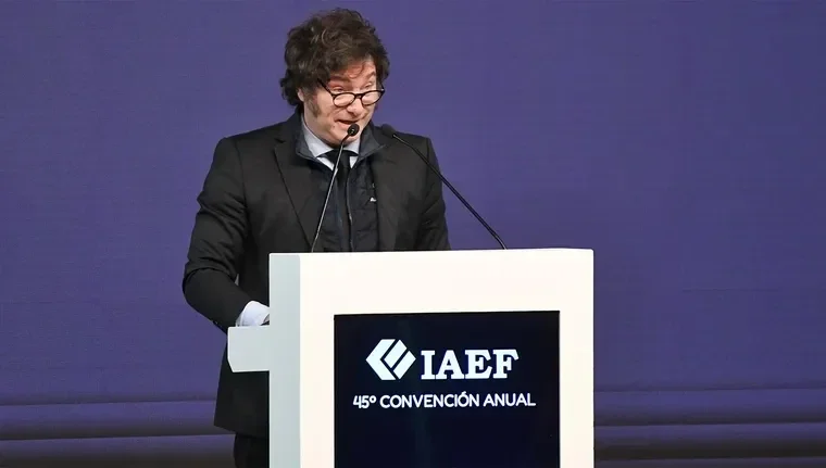 El presidente, Javier Milei.