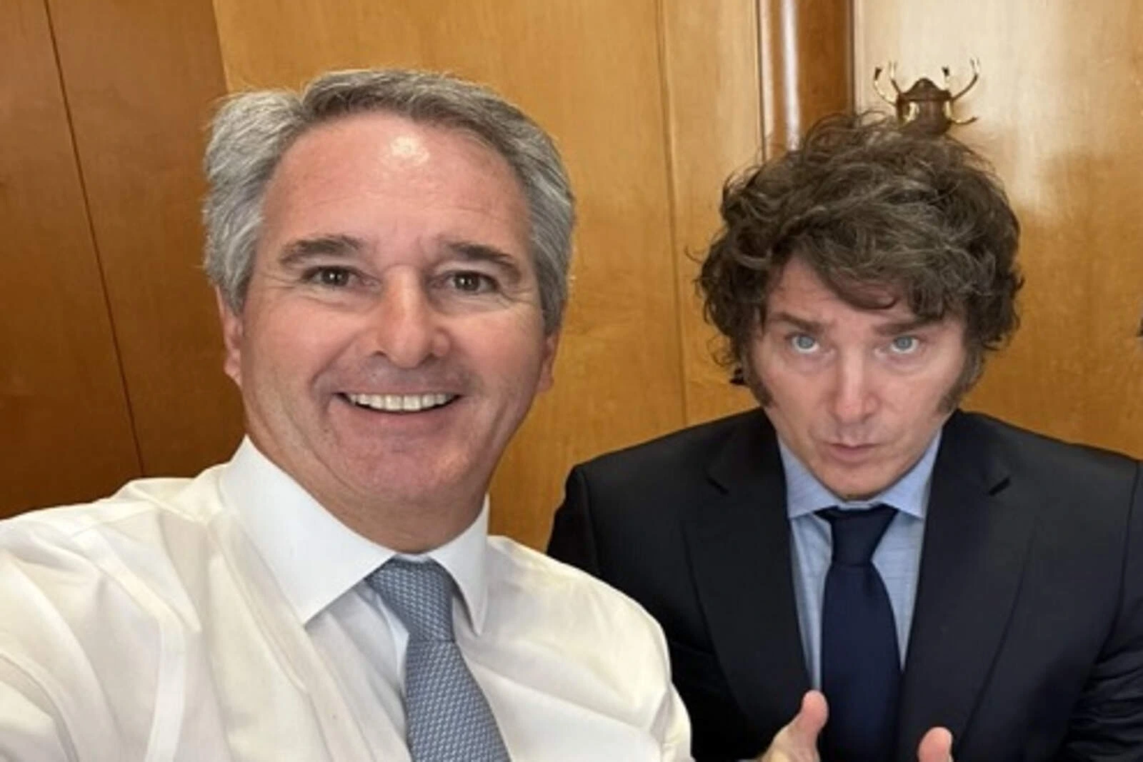 Quirno destacó el modelo económico de Milei ante el mundo