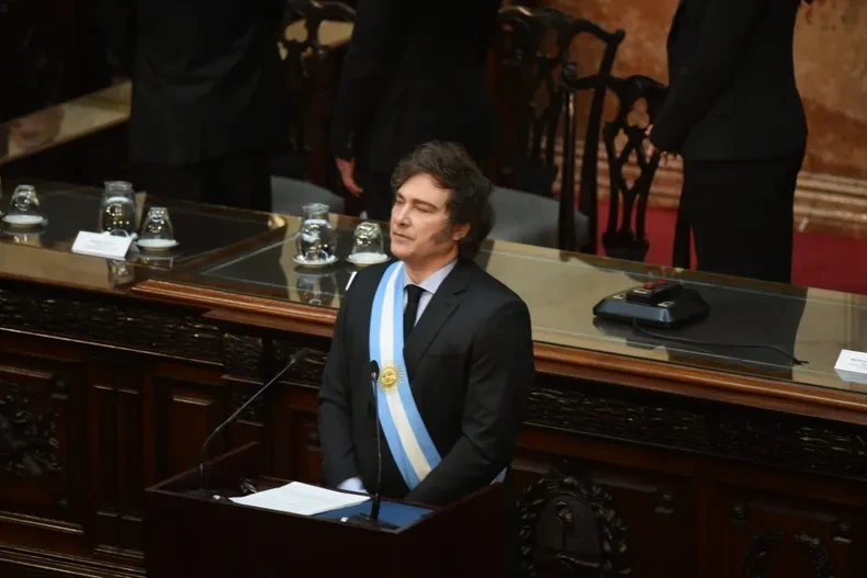 El presidente Javier Milei.