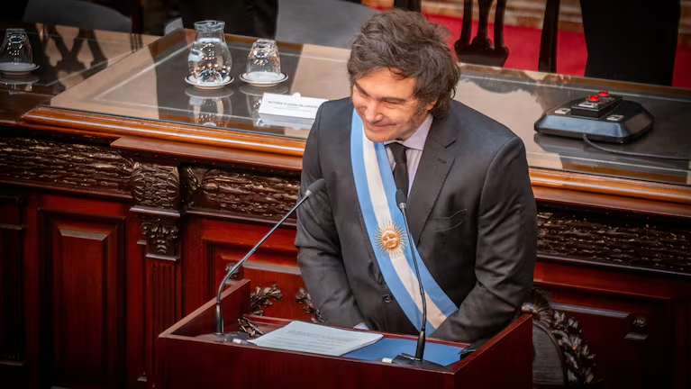El presidente de los argentinos, Javier Milei.