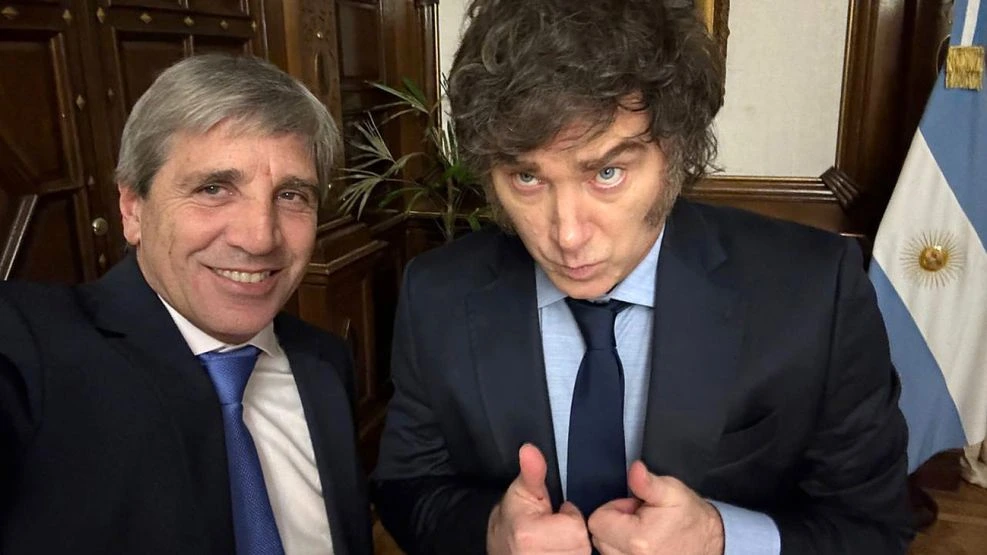 Milei y Caputo