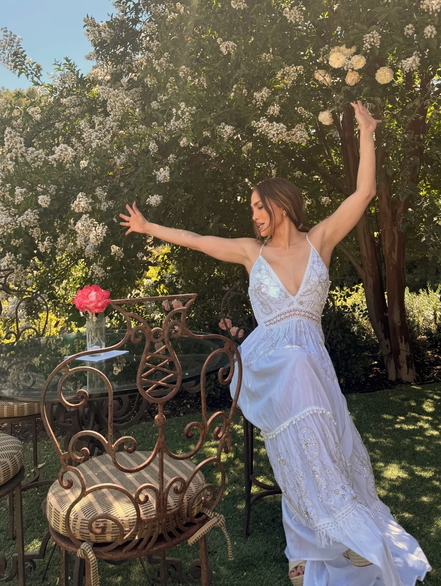 JLO feliz en su nuevo hogar