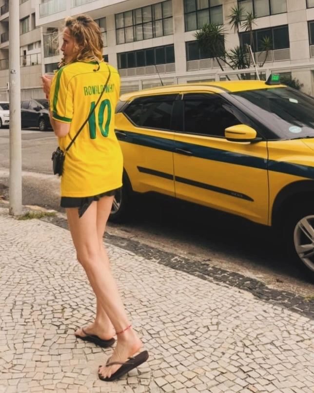 Julieta Prandi por las calles de Brasil
