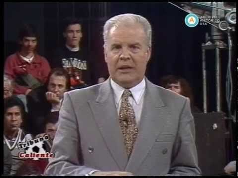 Julio Ricardo was one of the main faces of Tribuna Caliente