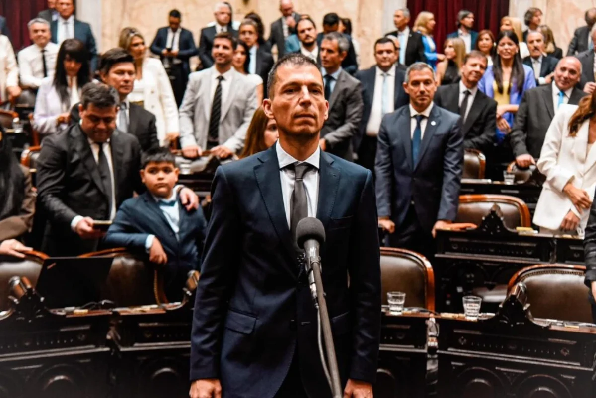 El diputado de LLA Luis Picat.