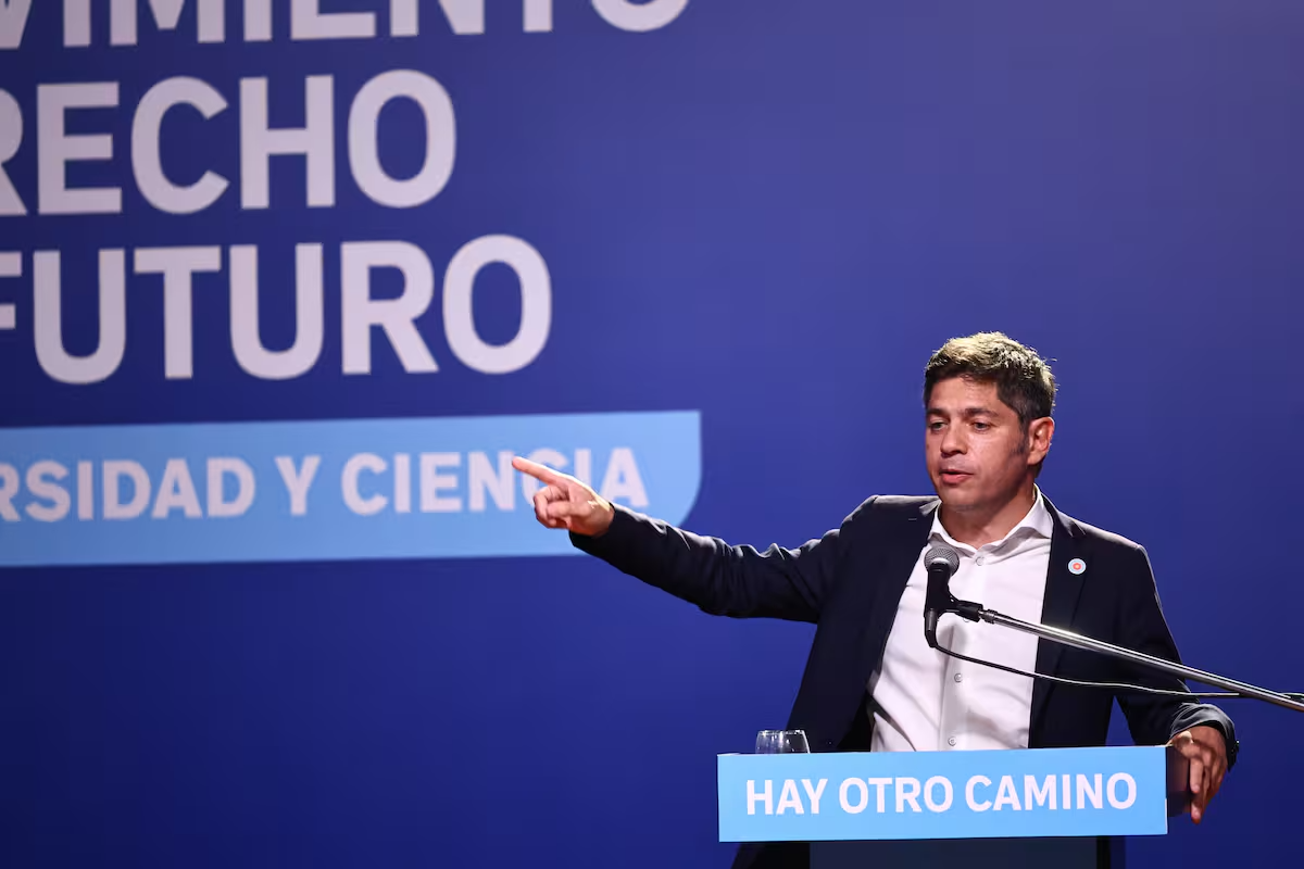 Axel Kicillof launched his political space at Exactas UBA.