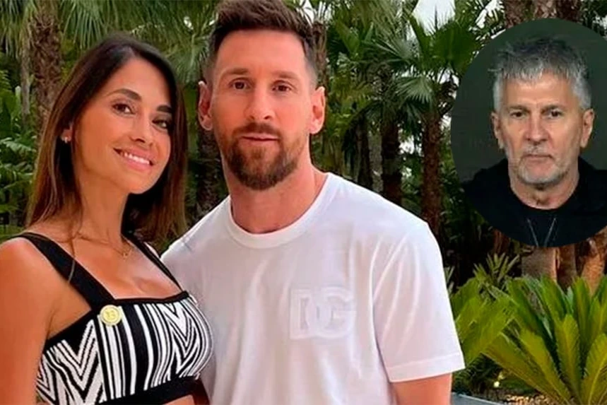 Antonela Roccuzzo acompañó a Messi con un gesto de amor tras la carta a su papá