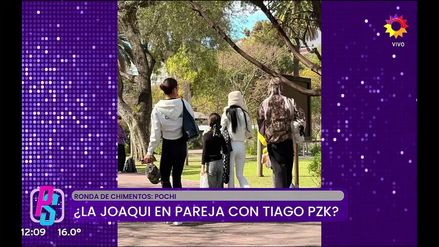 La Joaqui en Ecoparque con Tiago PZK
