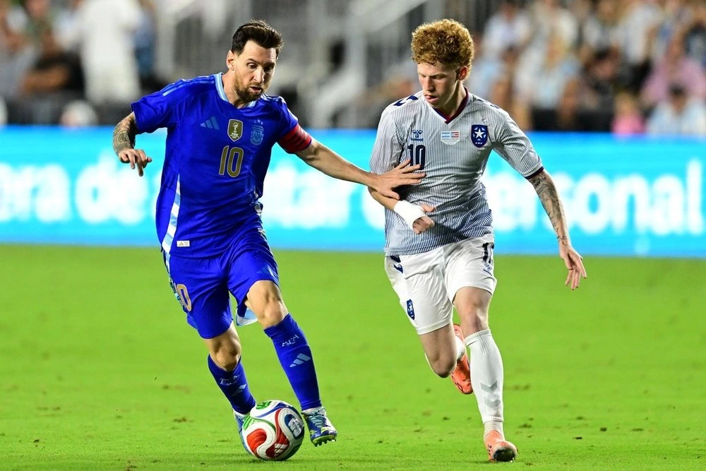 Messi no jugó ante Venezuela, pero sí ante Puerto Rico