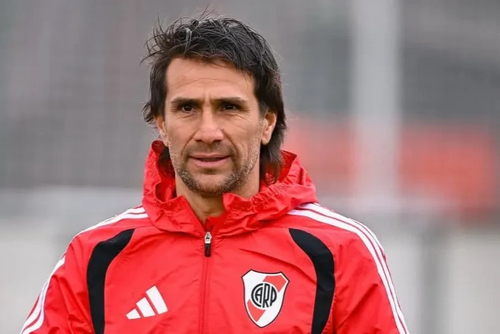 This is Leonardo Ponzio's coaching staff at River Plate