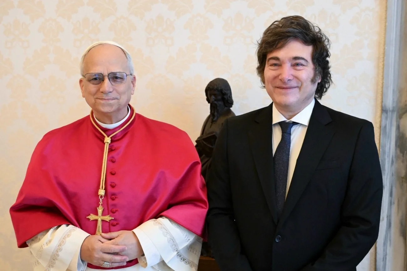 Milei confirmó una posible visita del papa León XIV a la Argentina en noviembre