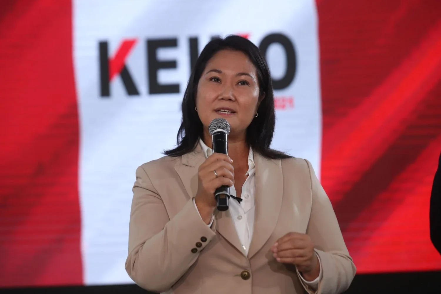 Keiko Fujimori.