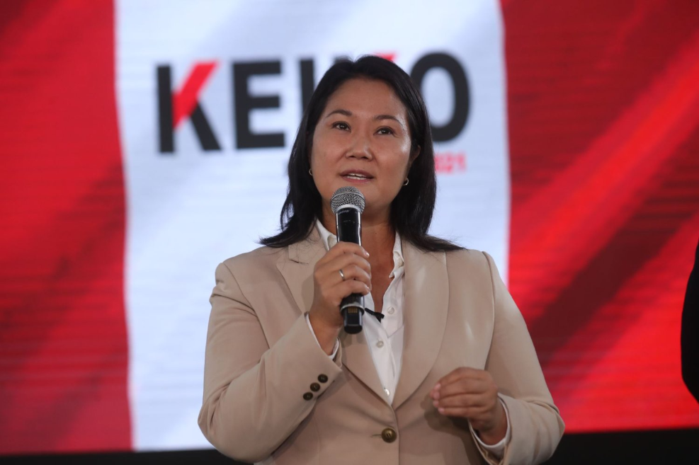 Keiko Fujimori.