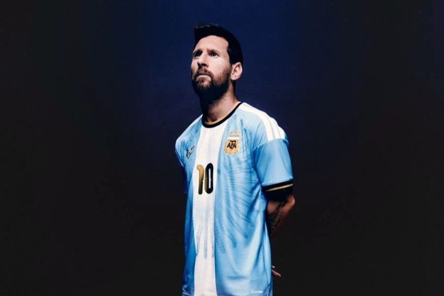 Adidas presentó la última camiseta que vestirá Lionel Messi con la Selección Argentina: Todas las fotos
