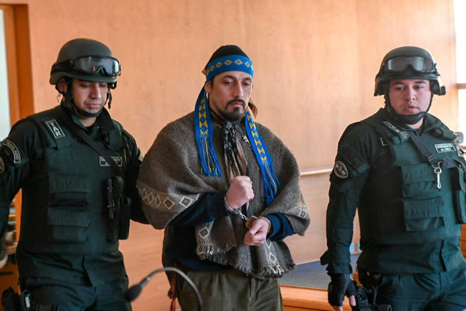 The Mapuche terrorist Facundo Jones Huala