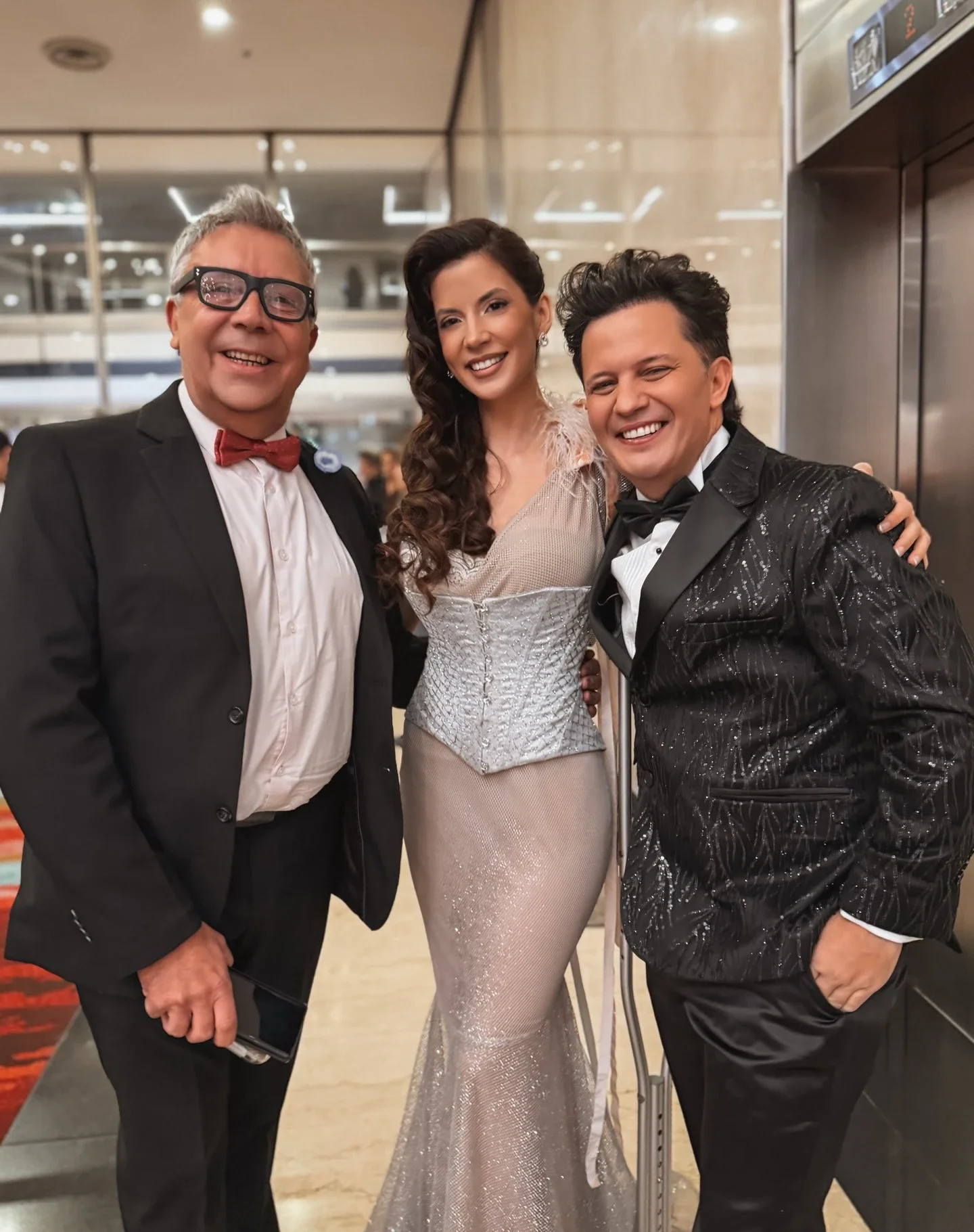 Darío Lopilato fue invitado a la premiación por su conducción en América Tv en 2025