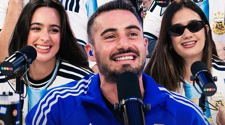A pesar del poco profesionalismo, Nico Occhiato bancó al streaming de Luzu Tv