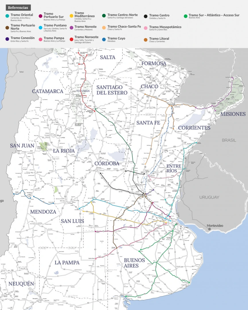 Avanza la Etapa II de la Red Federal de Concesiones