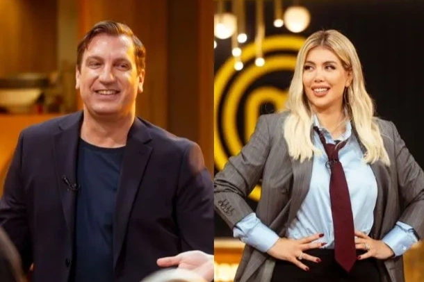 Se filtró una foto de Wanda Nara y Maxi López en su novela