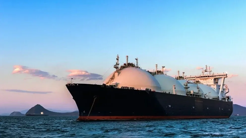Barco de GNL.