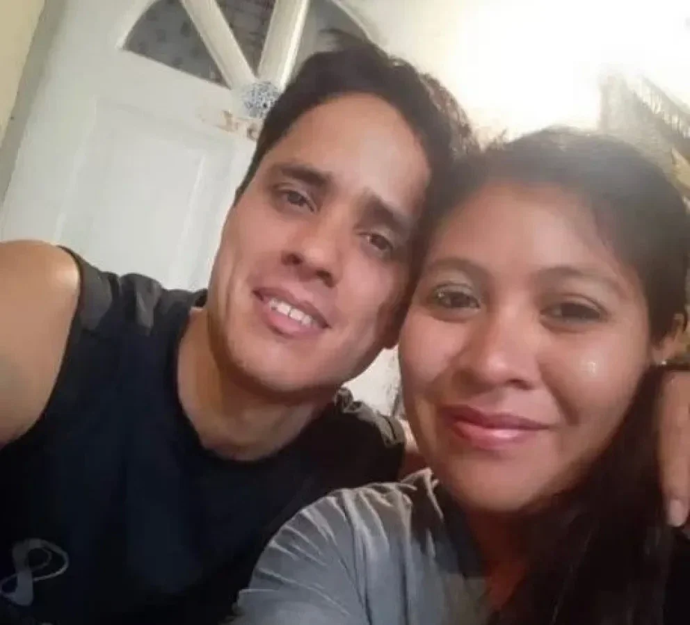 The child's mother and her stepfather, presumed murderers.
