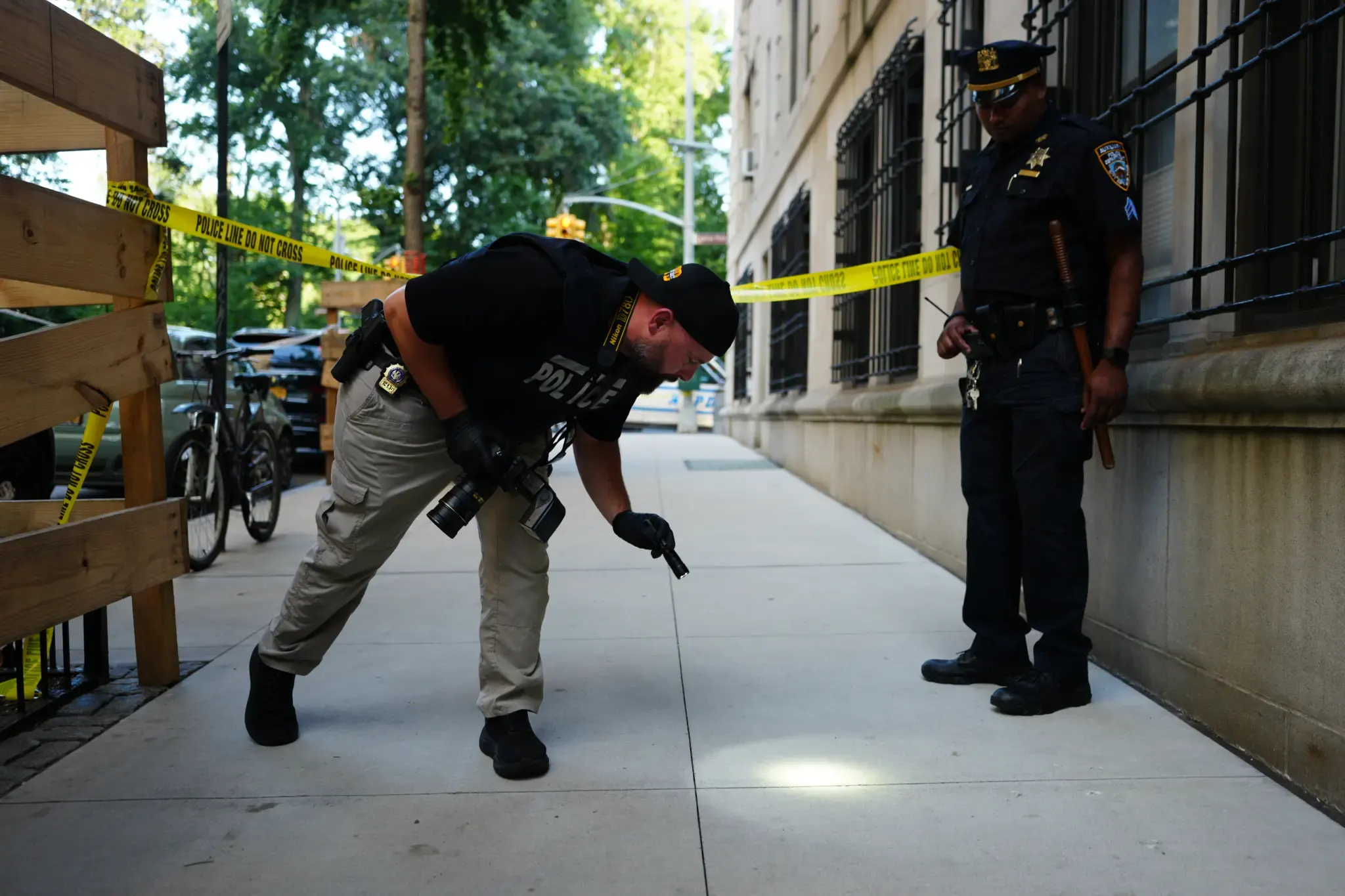 The police are investigating the incident