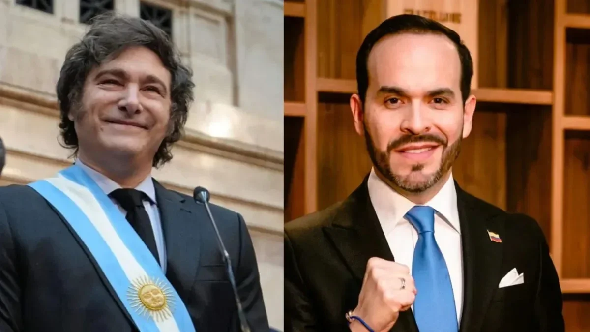 Javier Milei y Abelardo de la Espriella.