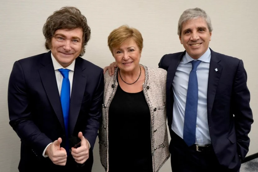 Kristalina Georgieva visitará la Argentina por invitación de Javier Milei