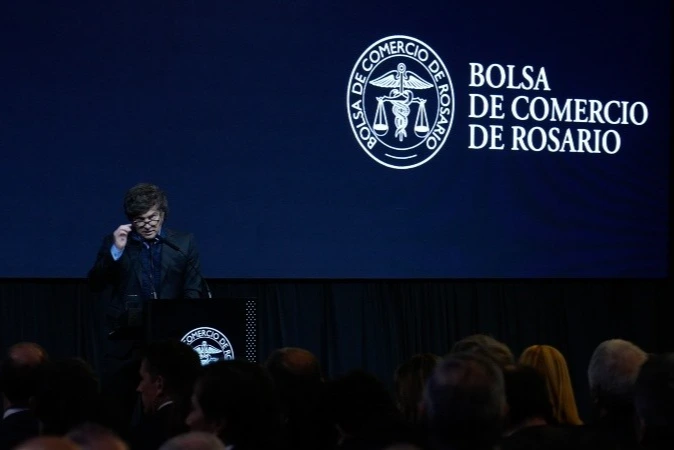 EN VIVO: Habla Javier Milei en el 142° aniversario de la Bolsa de Comercio de Rosario