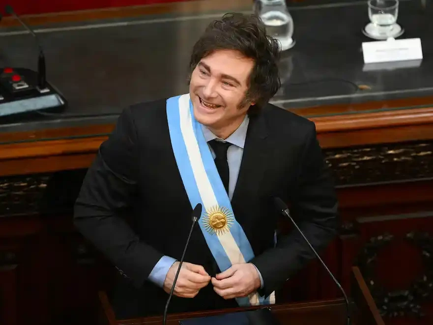 El presidente Javier Milei.