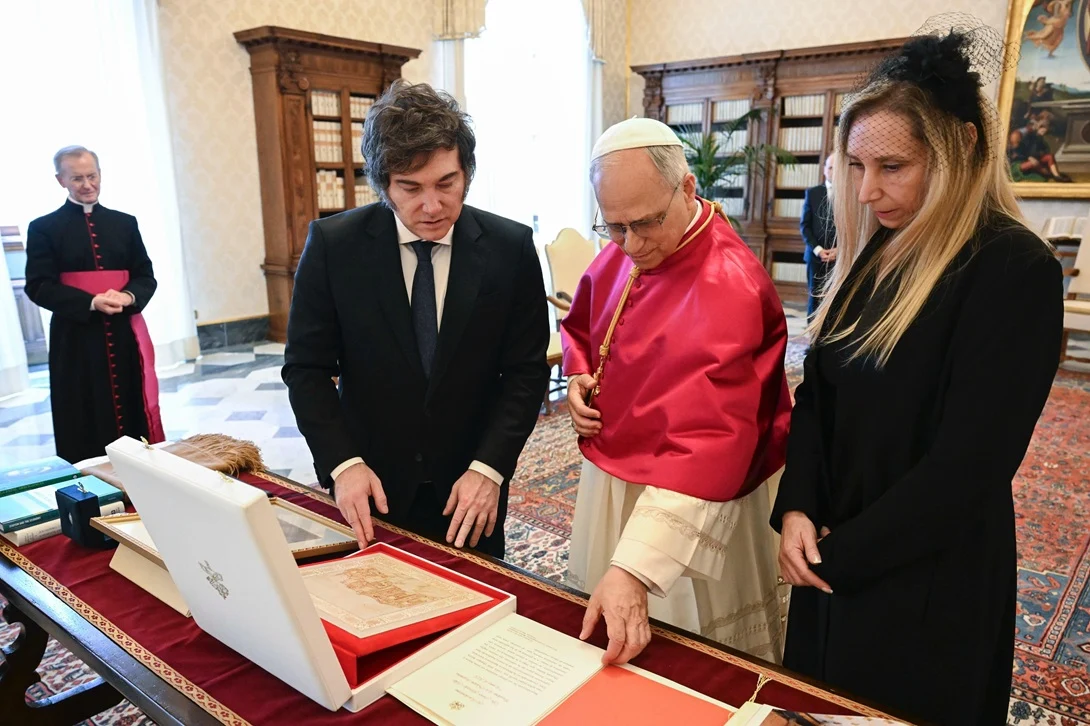 El presidente Javier Milei volverá a reunirse con el papa.