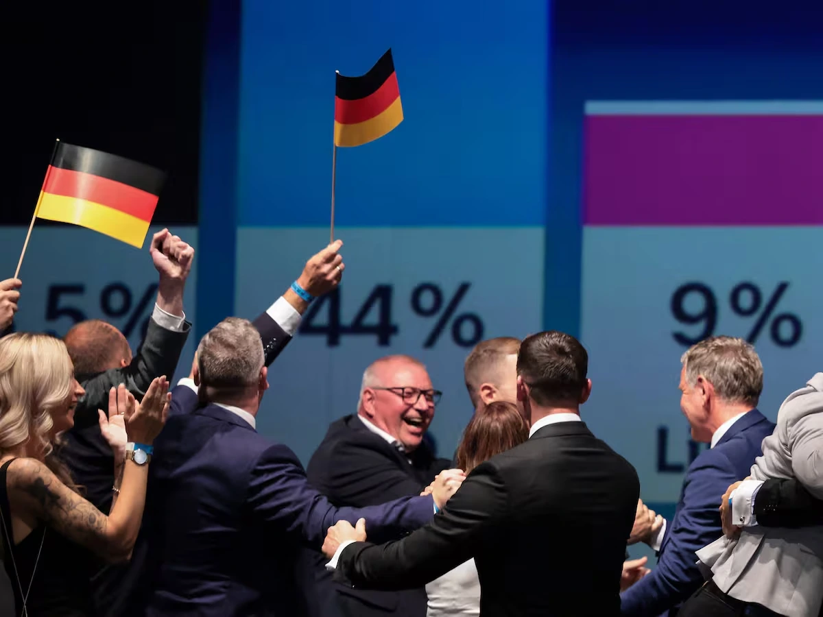 La reciente victoria de AfD.
