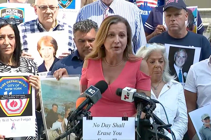 The relatives of the victims gathered today to deliver the request to Mamdani