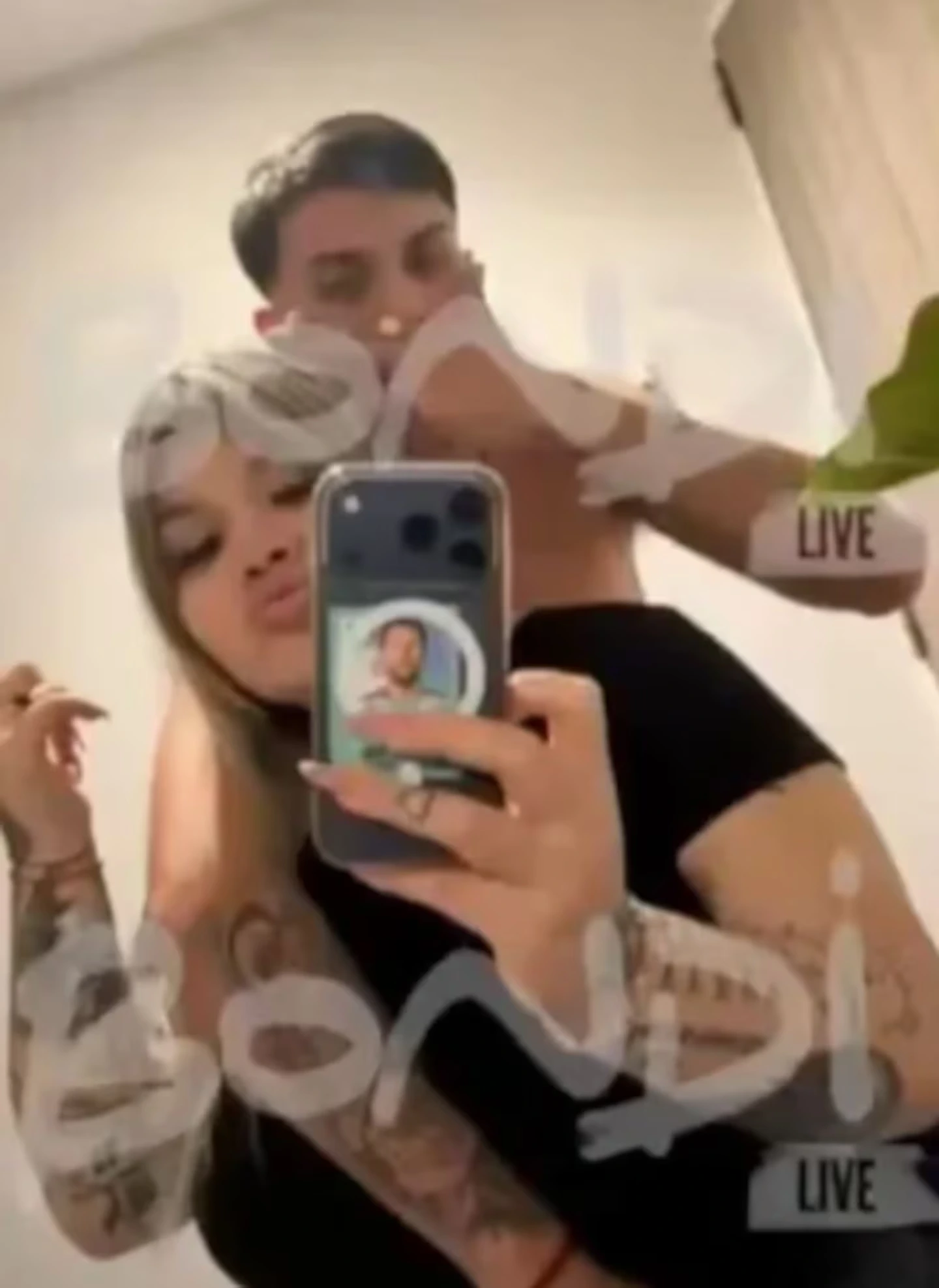Morena Rial junto a su nuevo novio