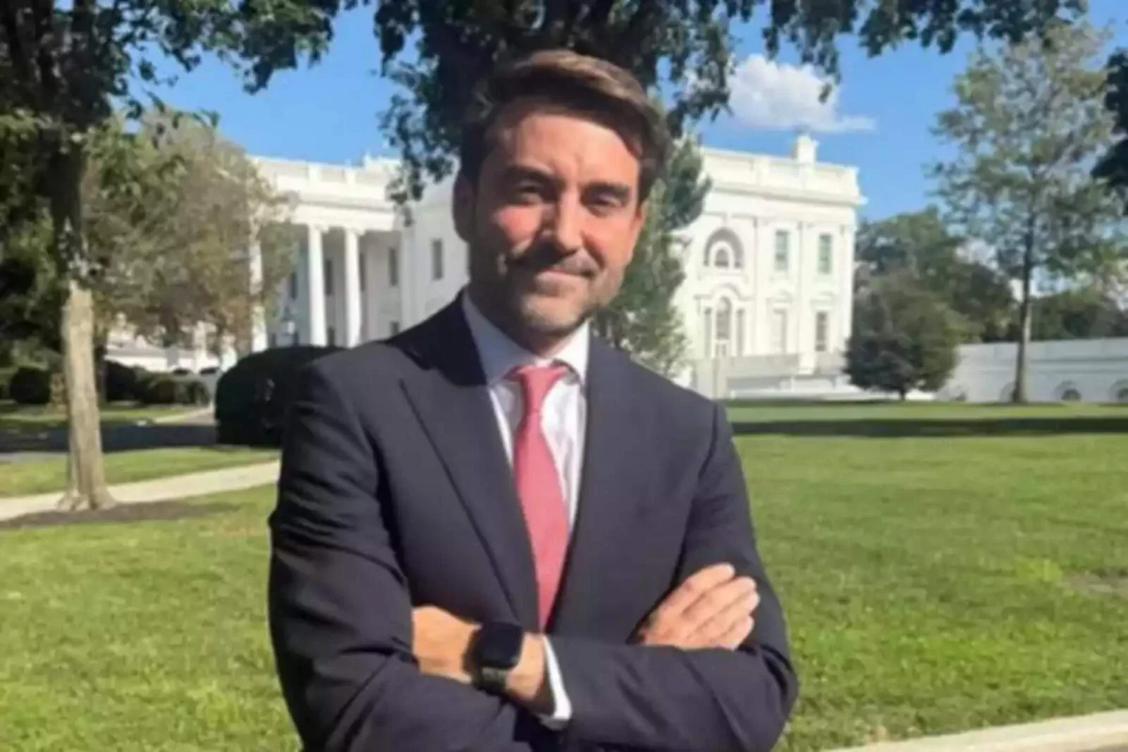 Javier Negre at the White House