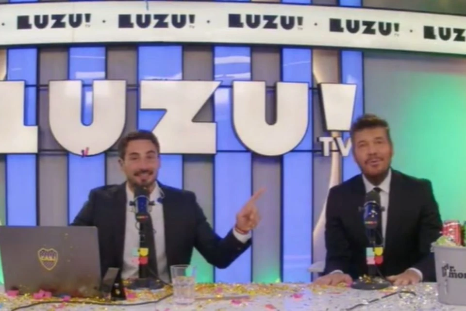 Nico Occhiato y Marcelo Tinelli homenajearon a Showmatch en un especial de Luzu