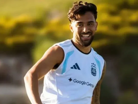 Nico González sufrió una sobrecarga muscular
