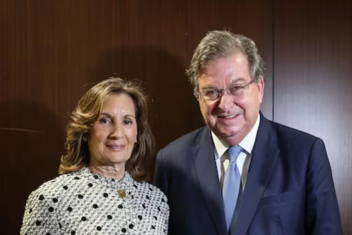 Jaime Gilinski y Raquel Kardonski