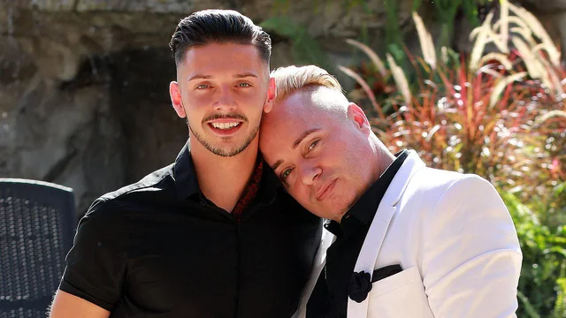 The homosexual couple.