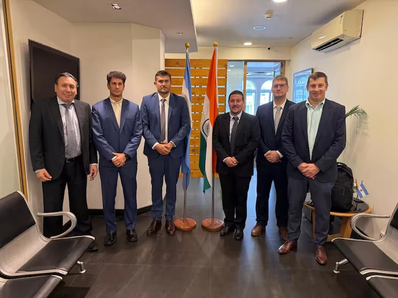Una comitiva empresarial argentina se reunió con autoridades y empredarios de India.