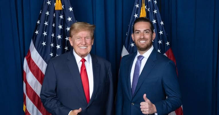 Trump with Daniel Perez