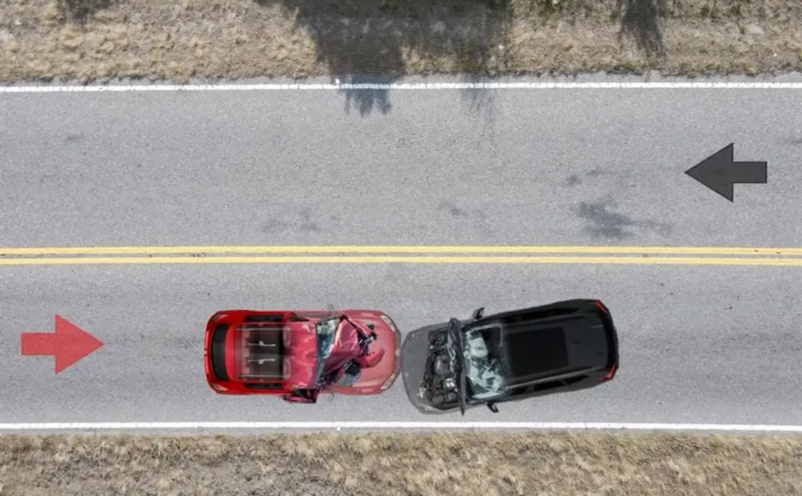 Según la reconstrucción, realizó el BMW de González hacia su izquierda, en una secuencia que terminó con el vehículo sobre la banquina del carril de Bengoa.