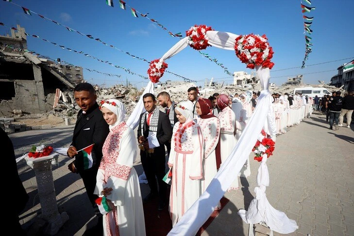 Matrimonios forzados en Gaza.