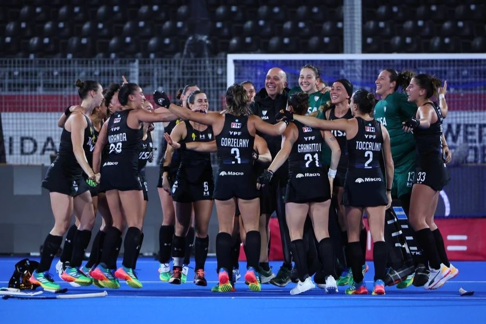 Argentina finalist!: the Lionesses defeated Australia 1-0 and made it to the grand final of the Hockey World Cup