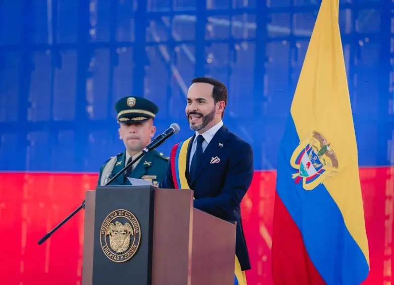 Abelardo de la Espriella dio su primer discurso como presidente de Colombia.