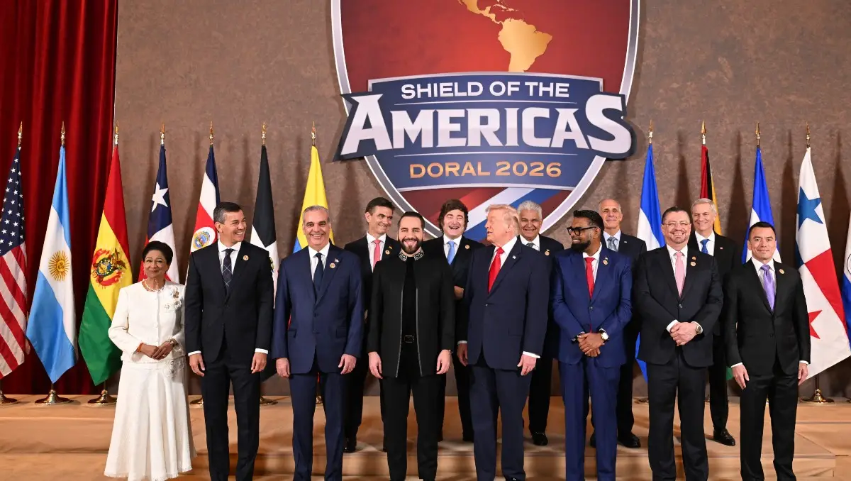 Trump with Latin American leaders
